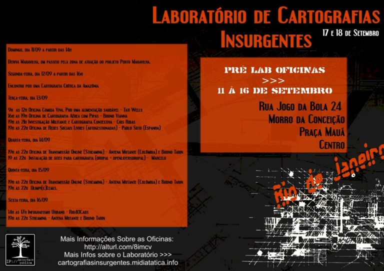 Pré Lab de Cartografias Insurgentes